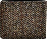 Harris Tweed Trifold Blocking Wallet Purse | Tartan Tweeds