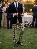 Mens  Tartan Trousers Cornish National