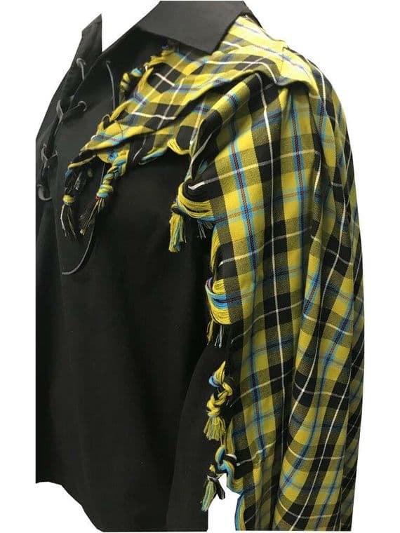 Mens Traditional Cornish National Tartan Fly Plaid