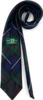 Robertson Hunting Modern Wool Tartan Necktie Made In Scotland