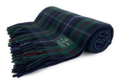 Robertson Hunting New Wool Large Tartan Blanket Throw Rug