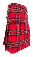 Royal Stewart Tartan 8 Yard Wool Blend Kilt
