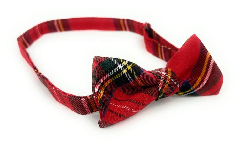 Stewart Dress Blue Tartan Bow Tie main image 0
