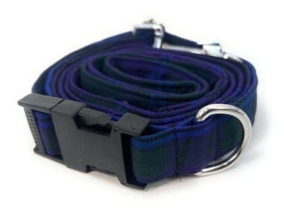 Spirit Of Scotland Tartan Dog Collar And Lead Set