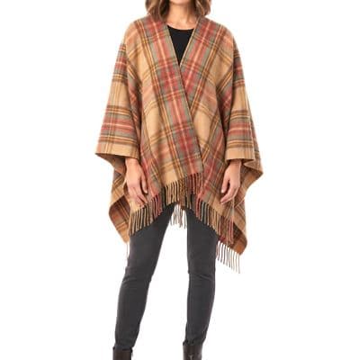 Stewart Dress Antique Women's Pure Wool Cape