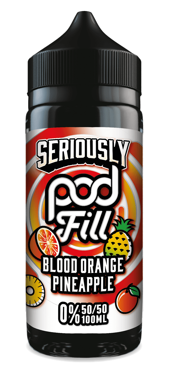 Seriously Pod Fill Blood Orange Pineapple E-liquid Shortfill