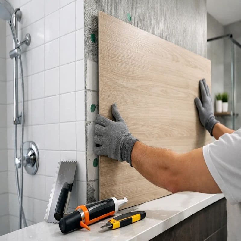 How to Panel Over Tiles the Right Way
