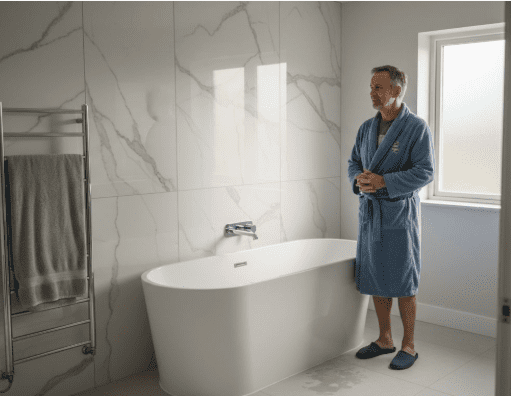 Marble Effect Bathroom Panels: Luxury Made Simple