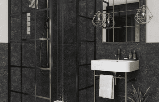 picture of wetwall panels for behind sinks