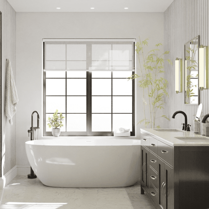 Acoustic Style Waterproof Shower Panel - La Rambla