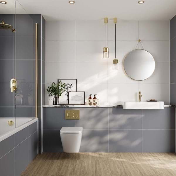 Alpine White Multipanel - Bathroom and Shower Tile