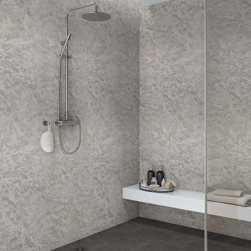 Bardiglio Marble Matt - PVC Bathroom Panels