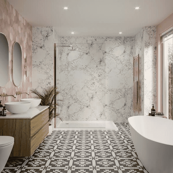 Bianca Luna Multipanel - Bathroom and Shower
