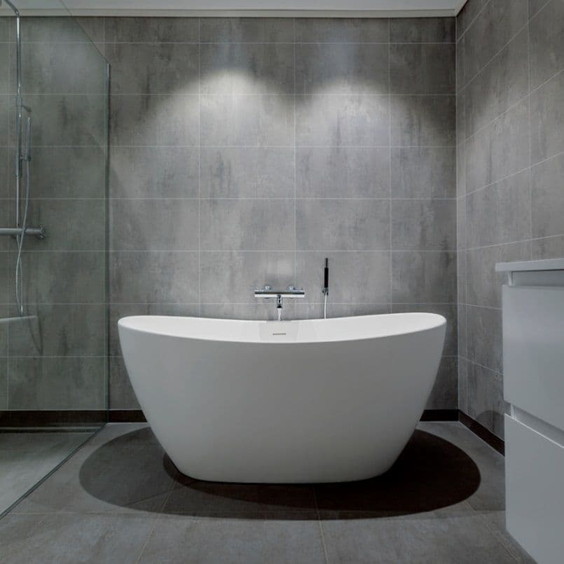 Cement Satin Perform Panel - Bathroom and Shower