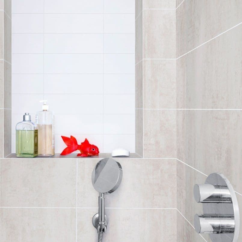 Concrete Brushed Perform Panel - Bathroom and Shower