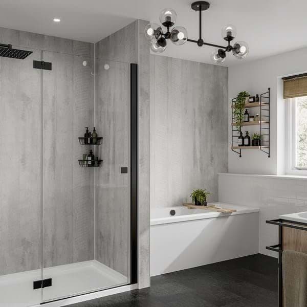 Concrete Formwood Multipanel - Bathroom and Shower