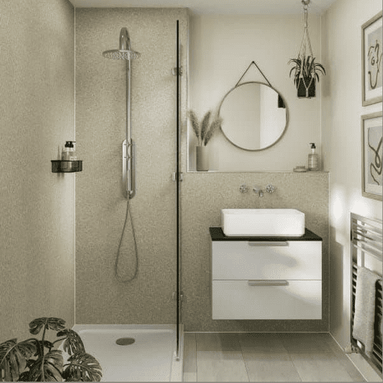 Split Shower Panel Multipanel Bathroom & Shower Wall Panels