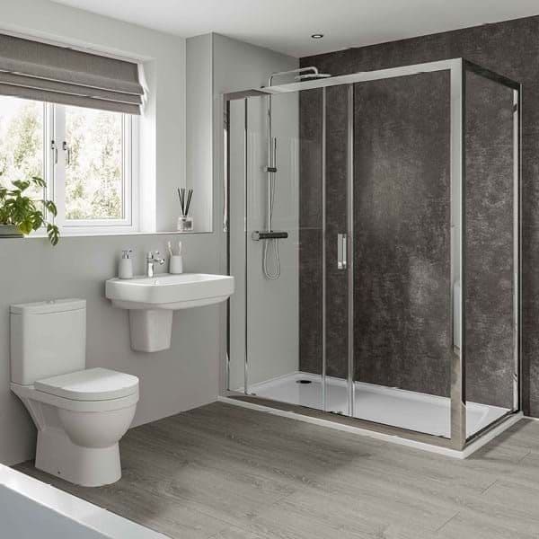 Graphite Elements Multipanel - Bathroom and Shower