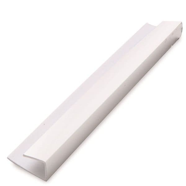 Large PVC Cladding 1 Part Edge Trim