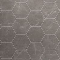 Lunar Stone Hexagon Tile - PVC Bathroom Panels