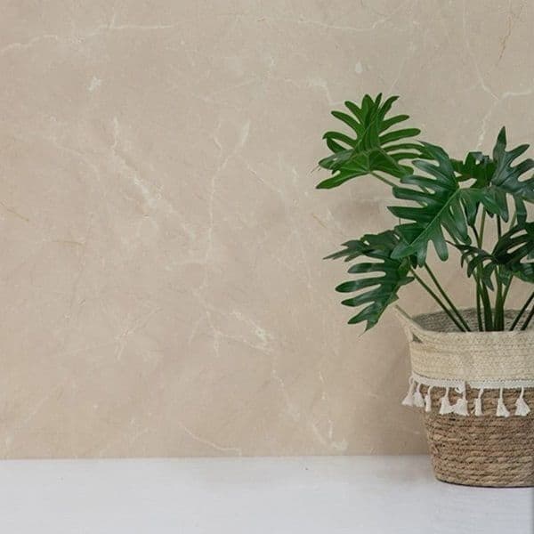 Matt Beige Stone - PVC Bathroom Panels