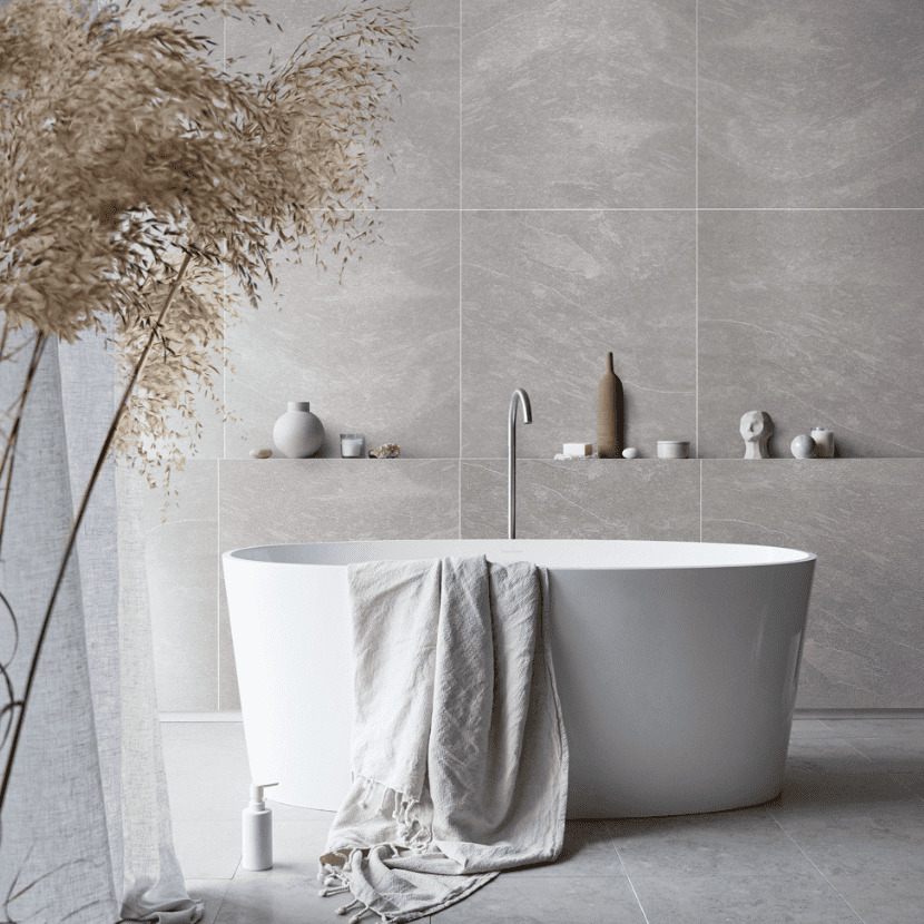 Natural Slate Brushed Perform Panel - Bathroom and Shower