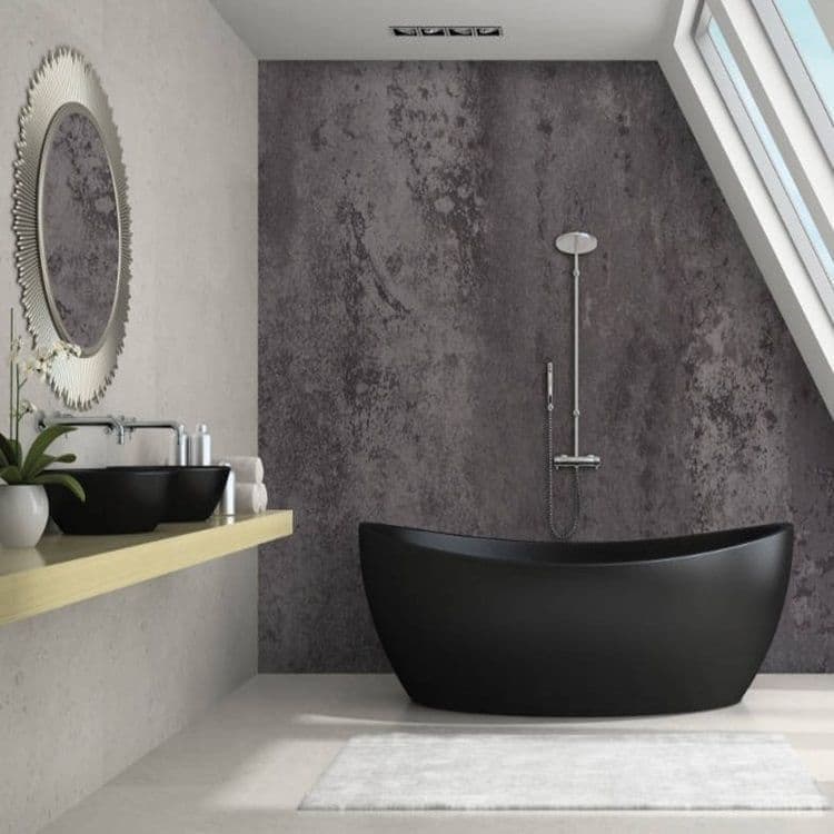 Retro Metallic - PVC Bathroom Panels