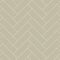 Sage Green Herringbone Tile Bathroom and Shower Panel