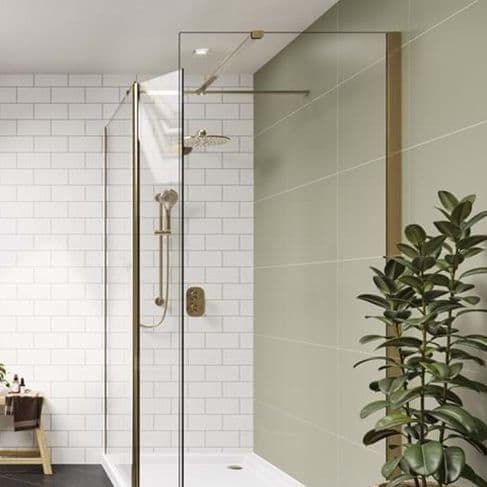 Sage Green Multipanel - Bathroom and Shower Large Tile