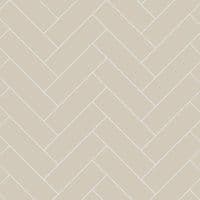 Taupe Grey Herringbone Tile Bathroom and Shower Panel