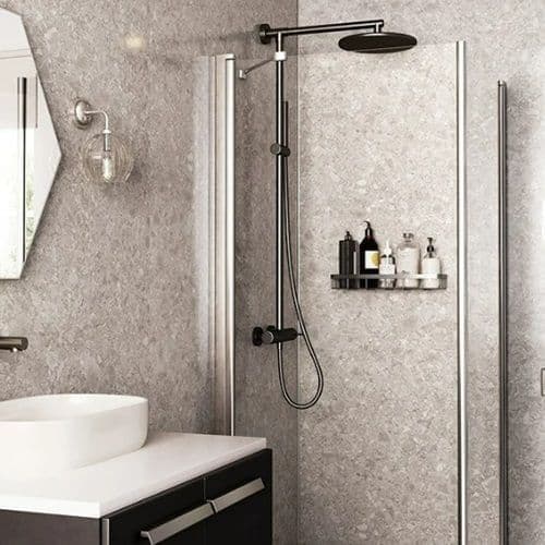 Terrazzo Stone Matt - PVC Bathroom Panels