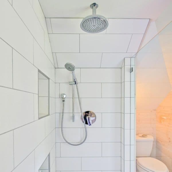 White Tile - PVC Bathroom Panels