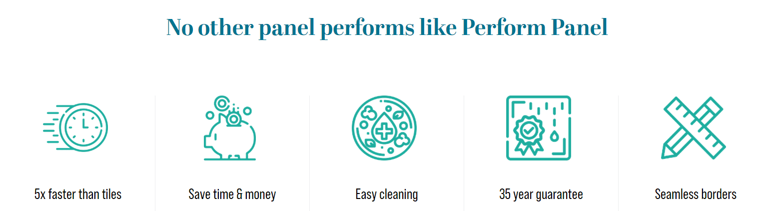 benefits of perform panel bathroom and shoer wall panels