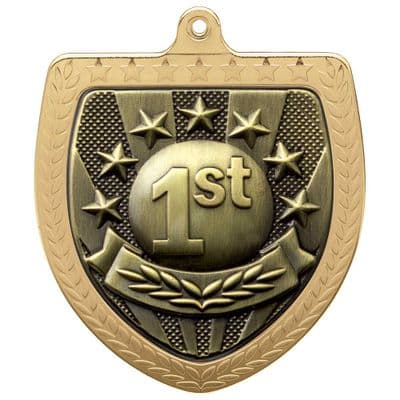 1st Place Cobra Shield Medal  -75mm