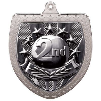 2nd Place Cobra Shield Medal - 75mm