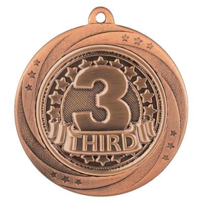 3rd Place Superstar Medal - 60mm
