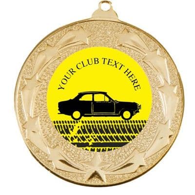 50mm Vintage Car Medal.