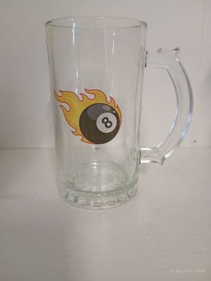 8-Ball Glass Mug