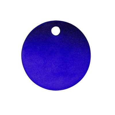 Aluminum 32mm Blue Disc Without Tab Disc