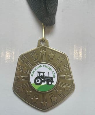 Antique Medal Falcon  65mm