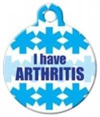 Arthritis Medical Alert ID Tag