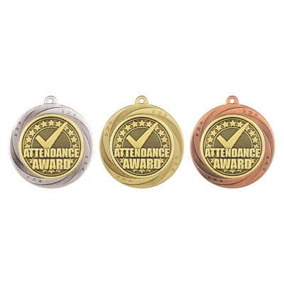 Attendance Award  Superstar Medal - 60mm