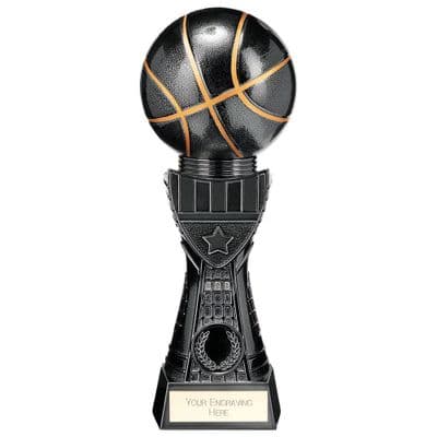 Basketball Trophy Black Viper Tower