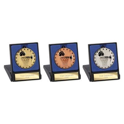 Basketballl Cascade Stars Medal & Box - 50mm