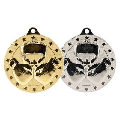 Boxing Cascade Stars Medal - 50mm