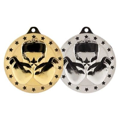 Boxing Cascade Stars Medal - 70mm