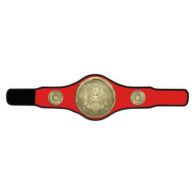 Boxing Champion Belt - Female - Available in Red, Black, Blue, Green & White