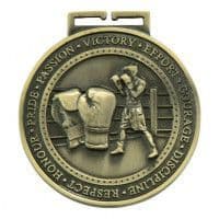 Boxing Medal 70mm