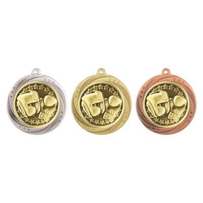 Boxing Superstar Medal - 60mm