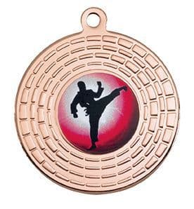 Bronze 50mm Martial Arts Medal